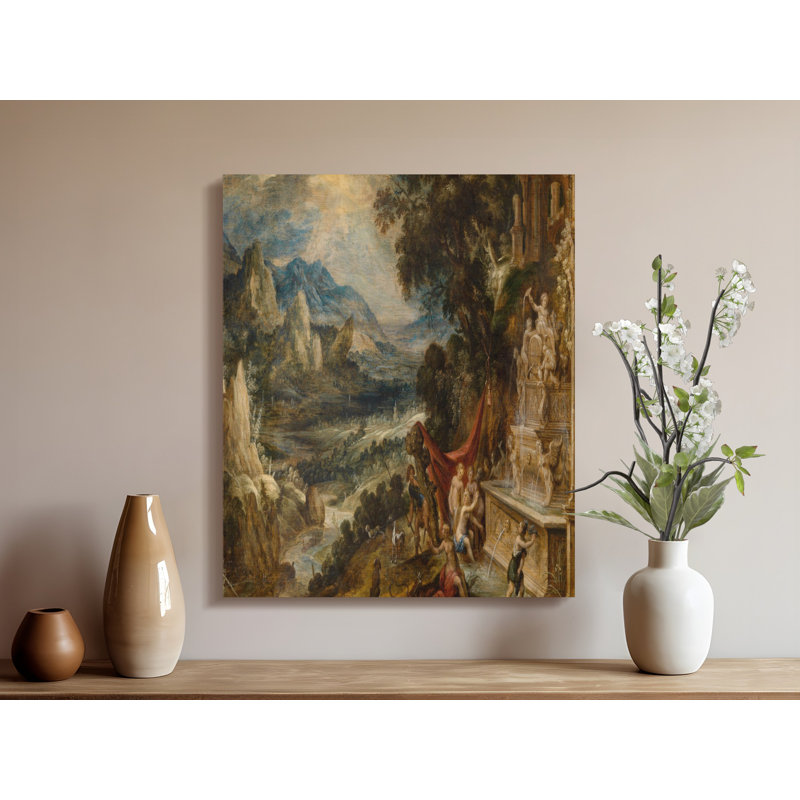 1 Piece Wrapped Canvas Wall Art Set, 121.92 cm H  x 40.64 cm W