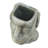 5X5.5X9" Easter Island Cement Planter