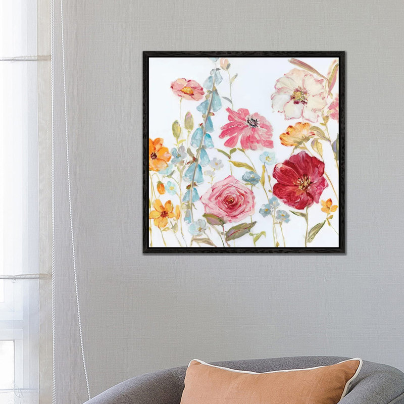 Spring Fever I by Sally Swatland - Gallery-Wrapped Canvas Giclée on Canvas, 66.04 cm H x 66.04 cm W, Black Framed