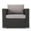Chaise longue d'extérieur en osier Haryss-95339501