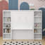 Lit escamotable avec bureau et bibliothèque Murphy-2000418324