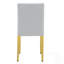 Chaises de salle à manger en polyuréthane avec dossier à boucle ergonomique, pieds en métal doré et texture confortable pour divers environnements-1582843145-1582843149-1582843154