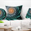 Coussin lombaire à motif floral-89808978-89808980