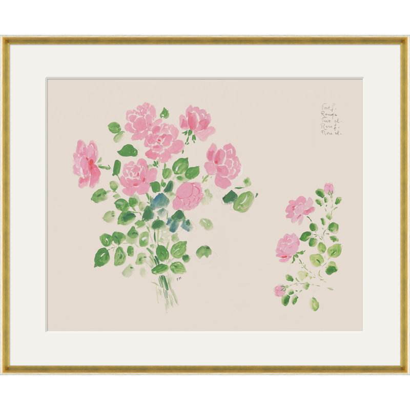 Rose Bouquet (Var. 1) Print by Paule Marrot