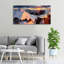 Mountains In The Winter - No Frame Print on Glass-923314887-923295792