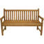Heilman Mission-Back Teak Garden Bench-2123678463