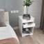 Table de chevet avec 2 tiroirs