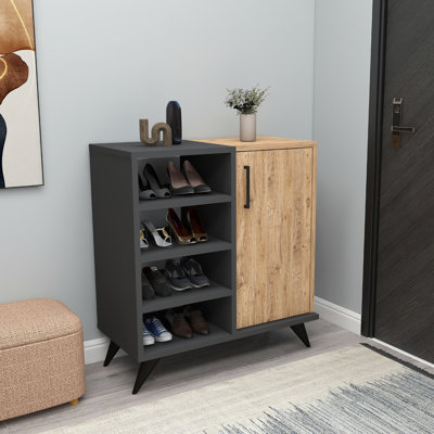 10 Pair Shoe Storage Cabinet