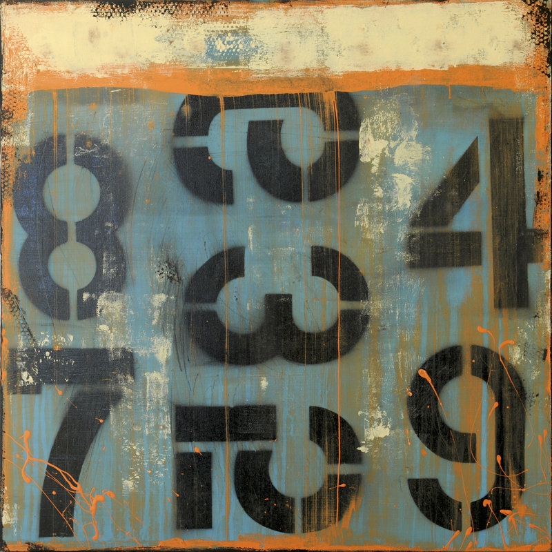 Score Card - Wrapped Canvas Print, 30cm H x 30cm W x 3.8cm D