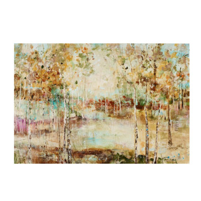 Jodi Maas " Shimmer White Woods " by Jodi Maas