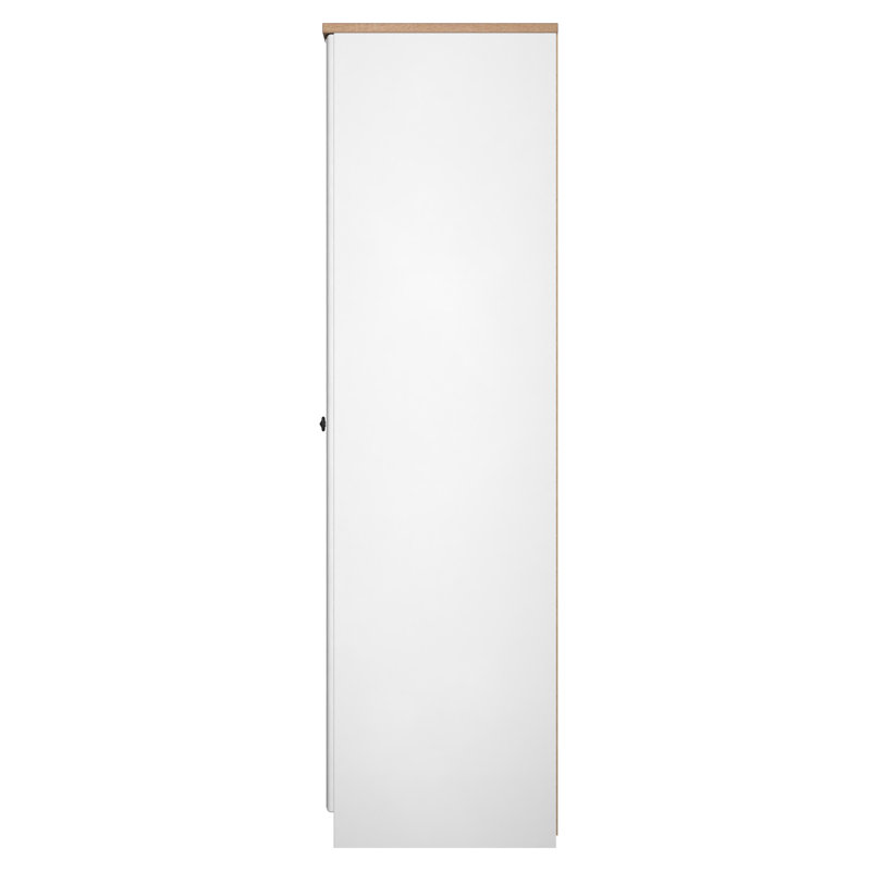 Arpelar Manufactured Wood Wardrobe, White/Oak