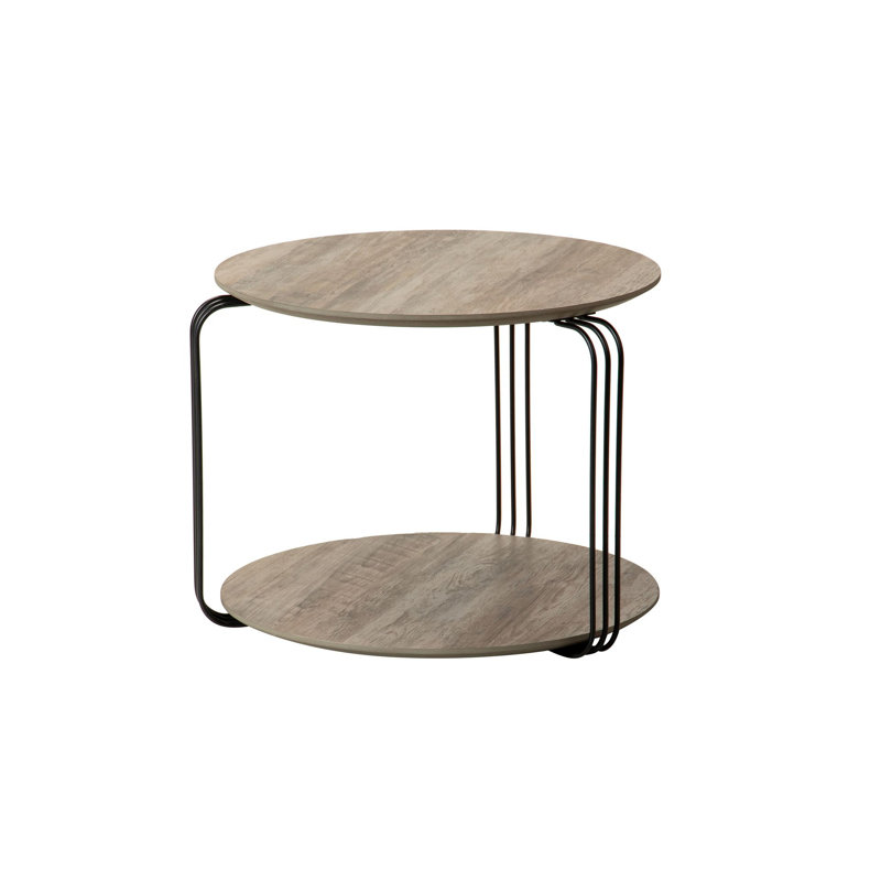 Floor Shelf End Table