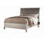 Structure de lit luxueuse en similicuir avec tête de lit capitonnée 1pc-1770347599