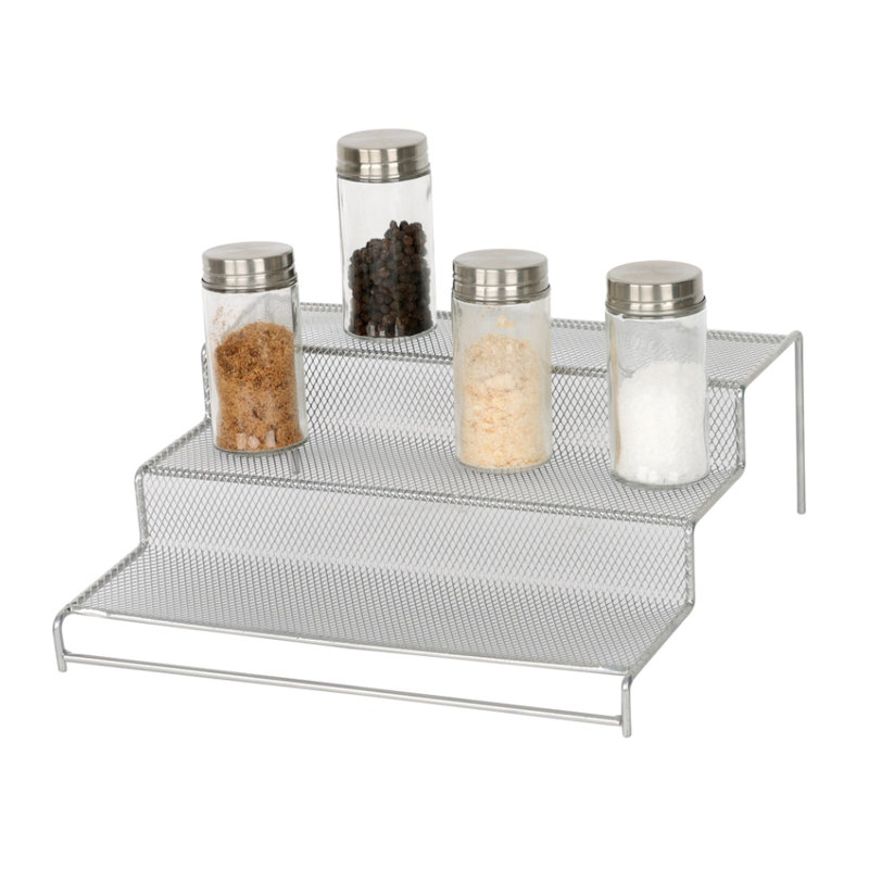  Organisateur à 3 niveaux pour étagère à épices Kitchen Mesh