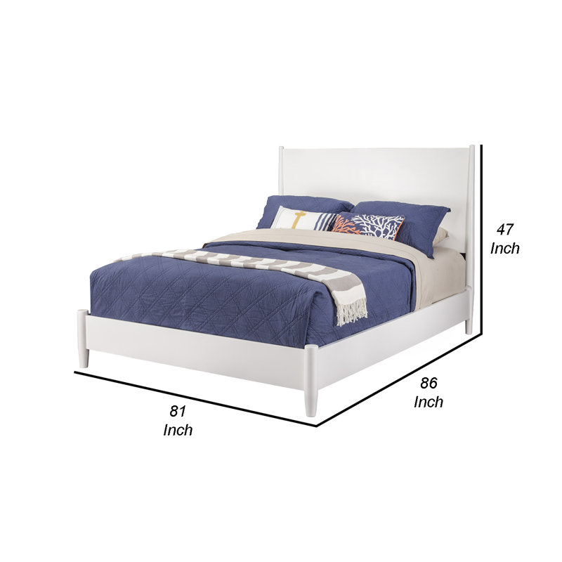 Solid Wood Platform Bed