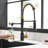Purifier Kitchen Faucet Drinking Water Faucet, Pull Down Water Filter Kitchen Sink Faucets-117238290