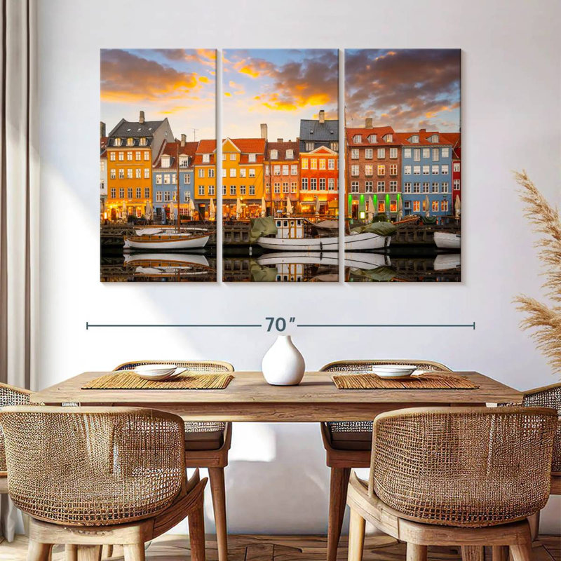 Illuminated Nyhavn Canal