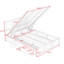 Lit plateforme avec rangement Amitai-1678849871