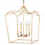 Thiva 4 - Light Lantern Square Pendant