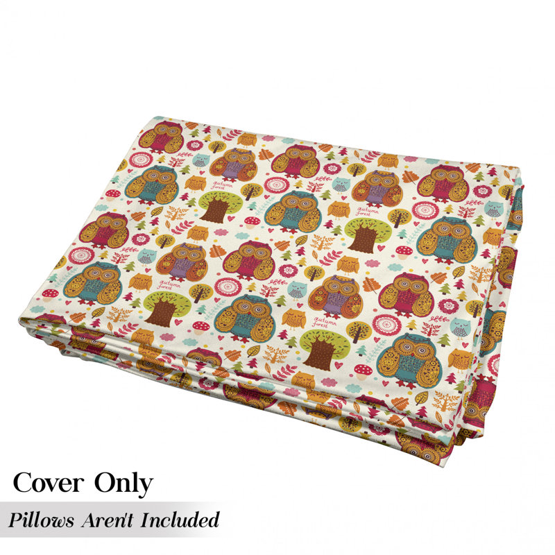 Housse de coussin pour grand hibou, H 2 po x l 36 po x P 88 po