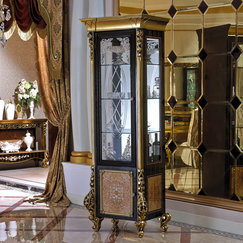 Giorgio Lighted Curio Cabinet