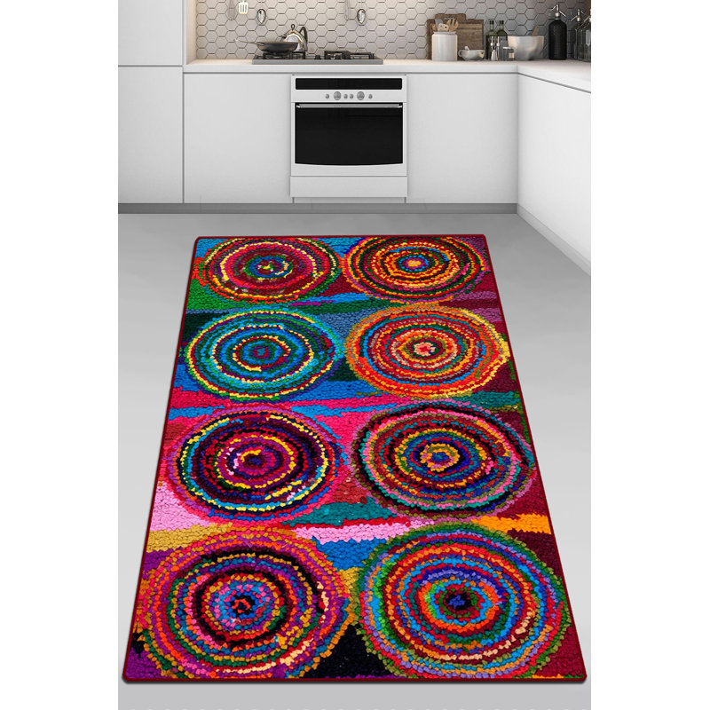 Premium 100% Polyester Area Rug, 39.4 x 62.9 Inches | Antibacterial & Non-Slip Underside, 0.4 in Pile Height | Machine Washable, Perfect for Living Room or Bedroom | Soft, Durable, Easy Care Design