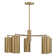 Lio 5-Light Chandelier in Noble Brass by Breegan Jane