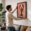 Lobster Study Modern - Framed Print-2004389896-2004389901