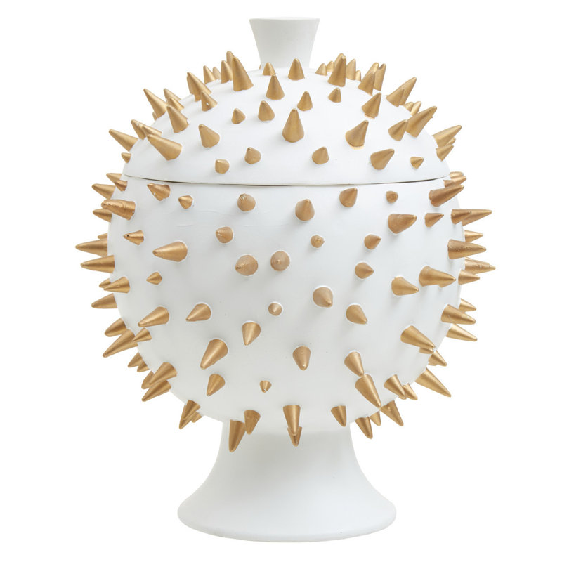 Aidrian Abstract Decorative Box, 32cm H x 28cm W x 27cm D