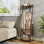 Bamboo Blanket Ladder With Giraffe Design - 3-Tier Decorative Towel Rack And Display Shelf For Bedroom, Living Room, And Bathroom Organization