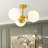 Willrich Glass Semi Flush Mount