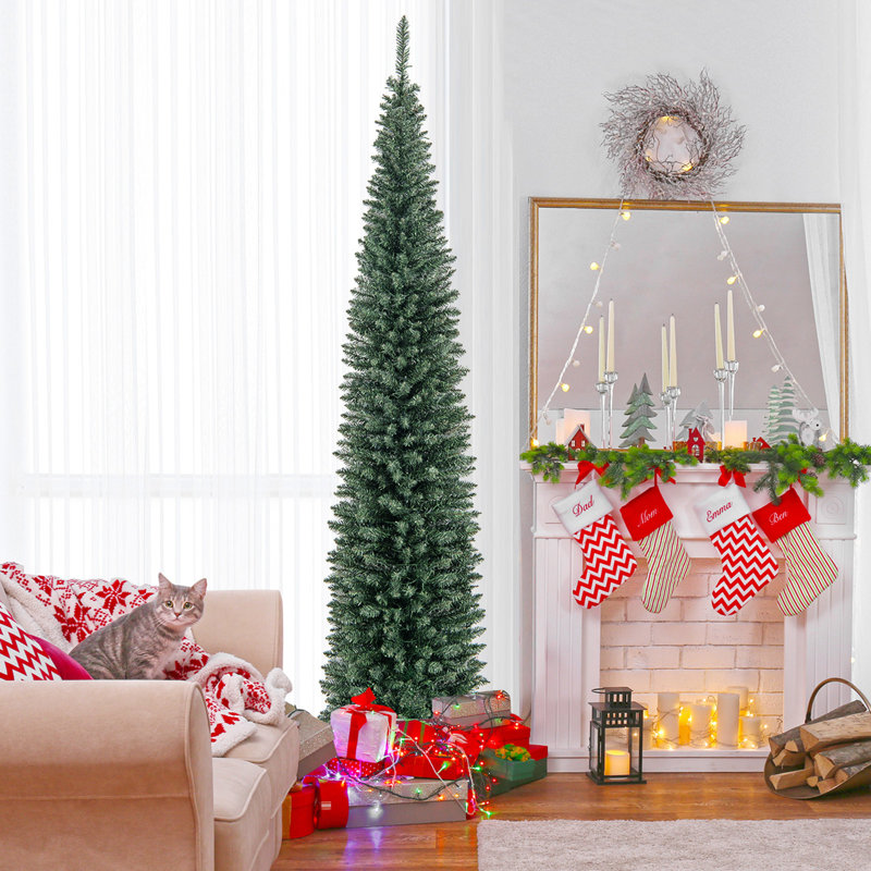 Lighted Christmas Tree, 9' H