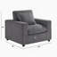 Fauteuil en velours côtelé Chelsea-1360883014