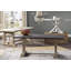 Lustre en métal et bois perlé-1653228740