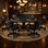 60" 2 In 1 Game Table - Cappuccino With Six Matching Game Chairs By RAM Game Room