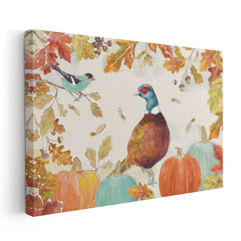 «Falling for Fall II», reproduction d'art sur toile, H 16 po x l 24 po