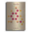 Hokku Designs «Vanilla Molecule 2» par Luxe Portfolio, art mural en métal-1433023056