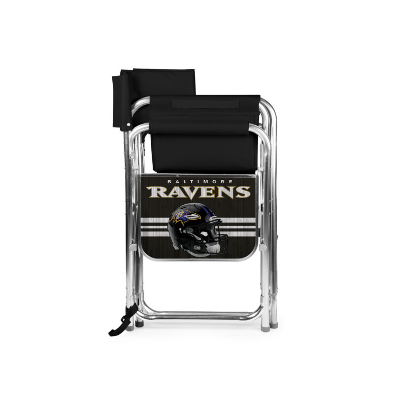 Folding Director Chair, Black