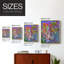 Impression sans cadre «Desetter II» - Bois massif-299340848