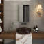 Samesh W H Medicine Cabinet Mirror-970727622