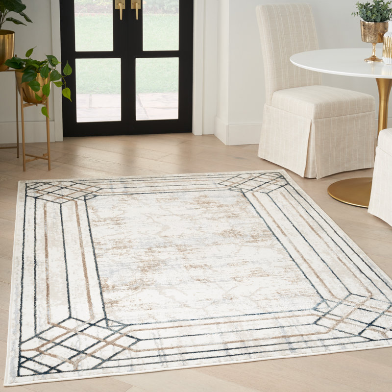 Berno Geometric Indoor Rug, Rectangle 3'11" x 5'11"