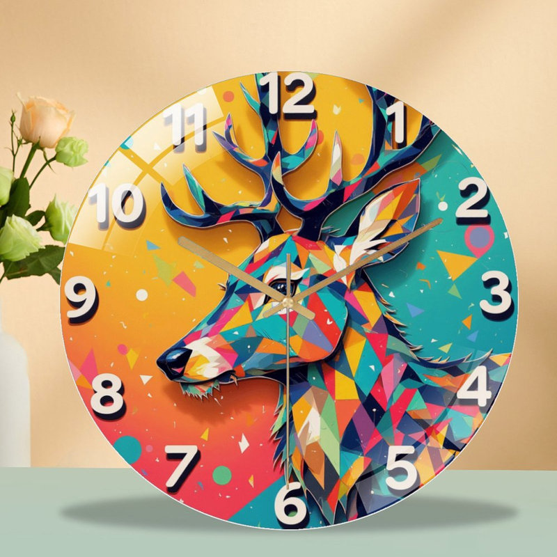 Horloge murale 12 po