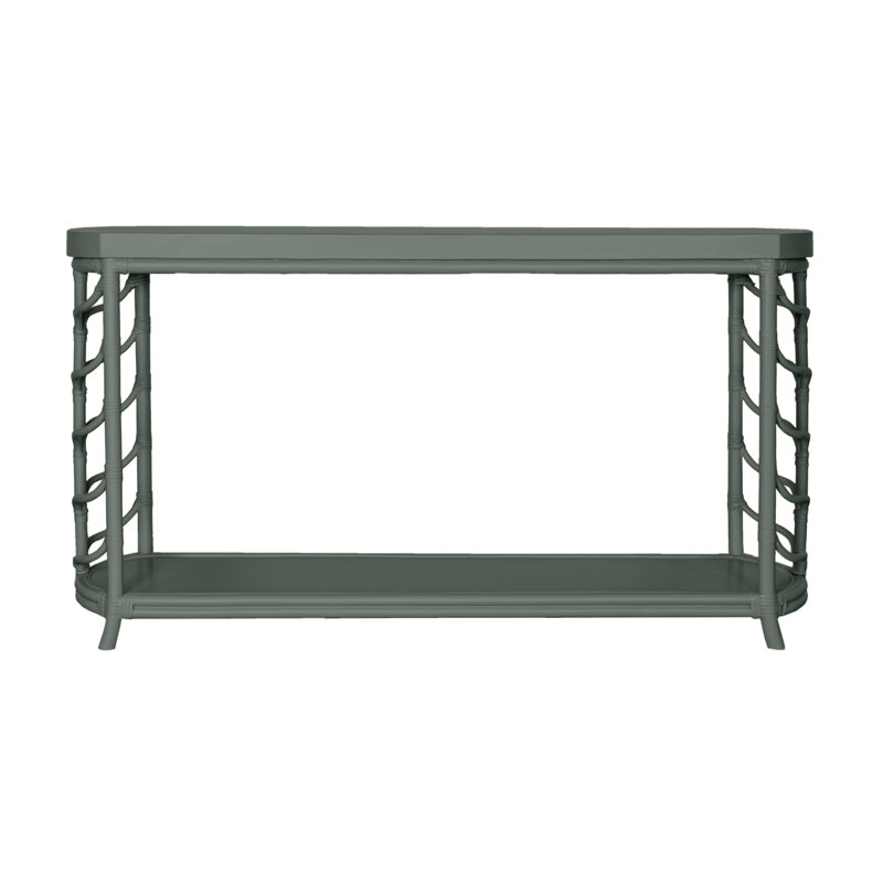 60 in. Solid Wood Console Table, Evergreen