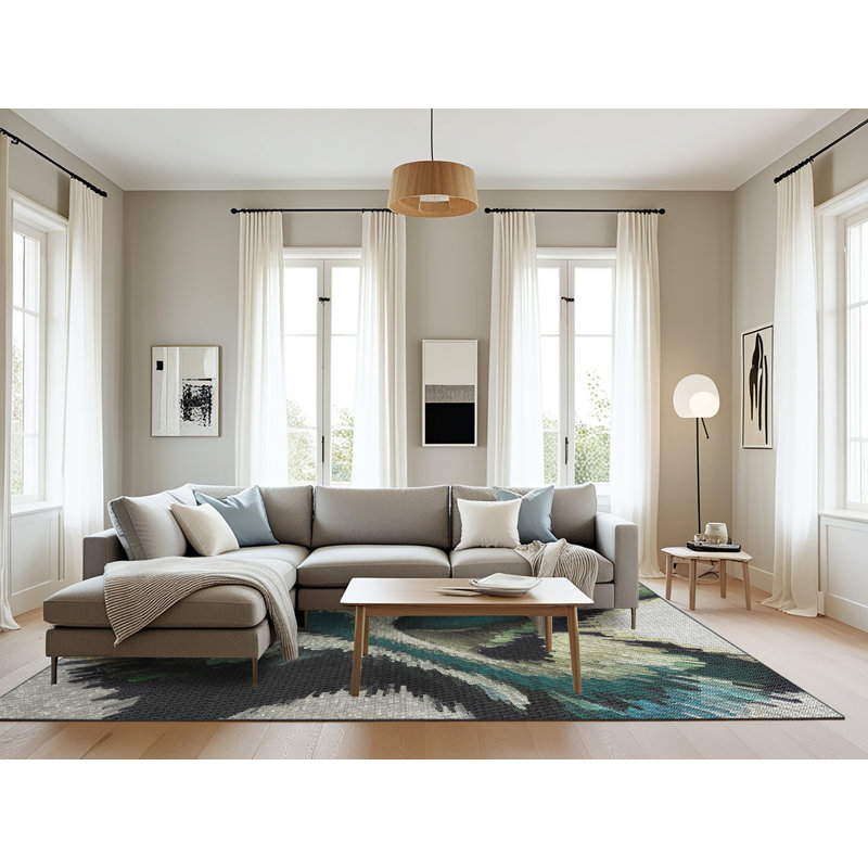 Sanremo Abstract Indoor Rug, Rectangle 8' x 10'
