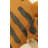 Custom One-of-a-Kind Novelty 3'5" x 5'6" New Age Novelty Silk and Wool Area Rug in Black and Brown
