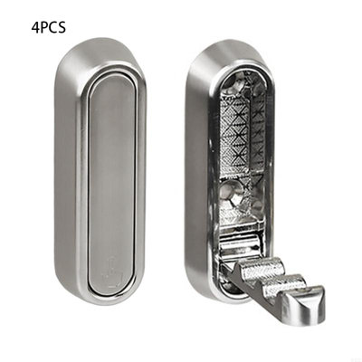 Premium Aluminum Alloy Foldable Hooks No-Drill Wall Mount for Entryway, Bathroom & Kitchen Durable Multifunctional Hanger.