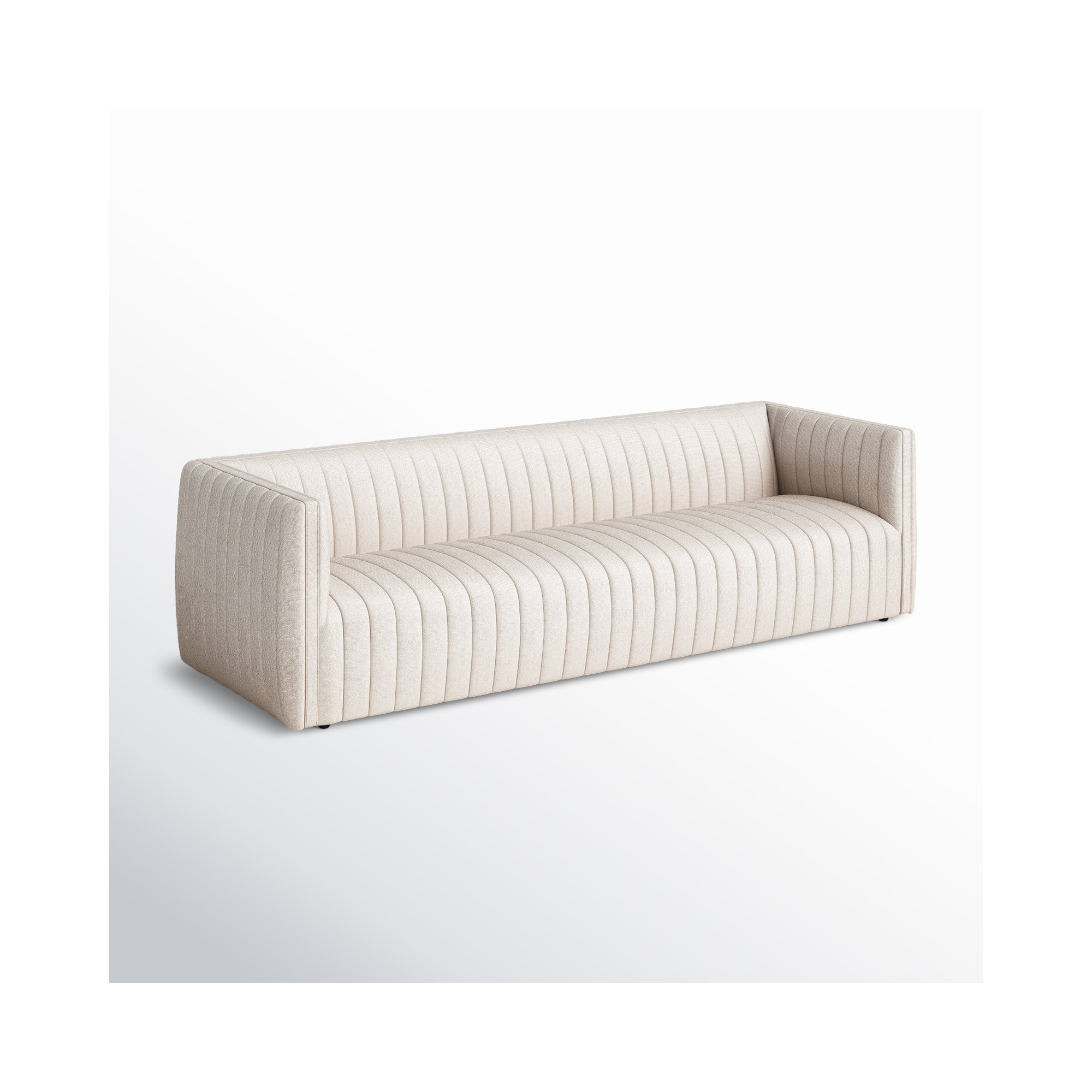 Brandt 97" Tuxedo Arm Sofa, 26.5" H x 88" W x 35" D, Dover Crescent