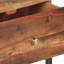 Quarterman 40cm W Iron Bedside Table