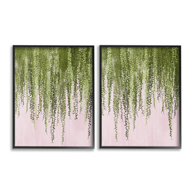 «Natural Falling Ivy Single Photo Frame» par Grace Popp, 2 pièces sur toile