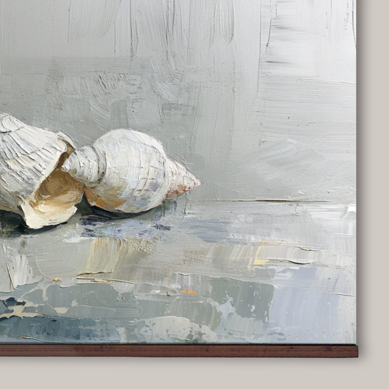 Tapisserie «Coastal Seashell Still Life», H 32 po x l 48 po